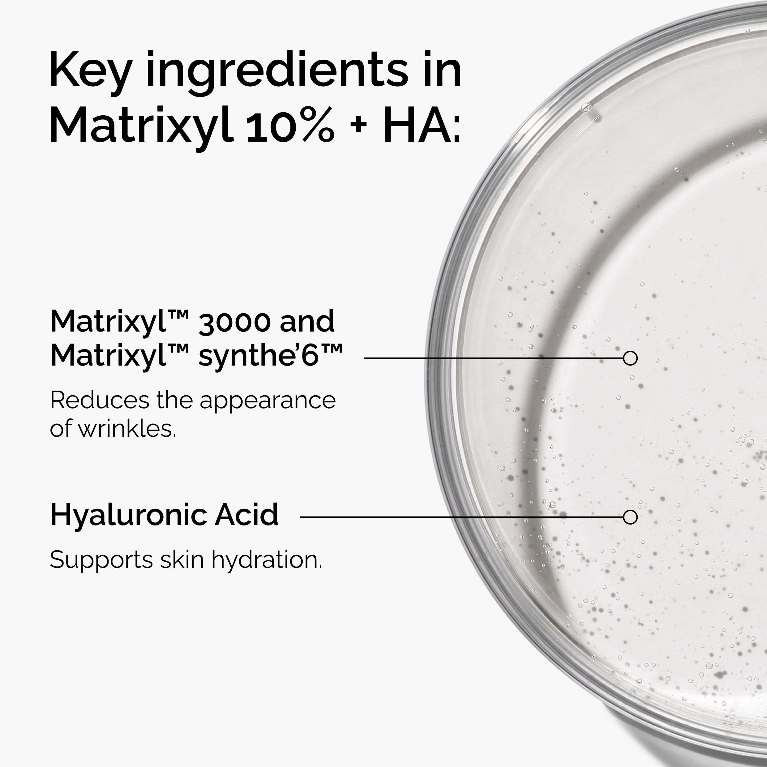 Matrixyl 10% + HA Serum: Firm Your Skin & Target Fine Lines 30ml - Image 3