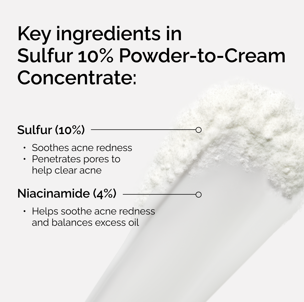 Sulfur 10% Powder to Cream Concentrate US5g - Image 8