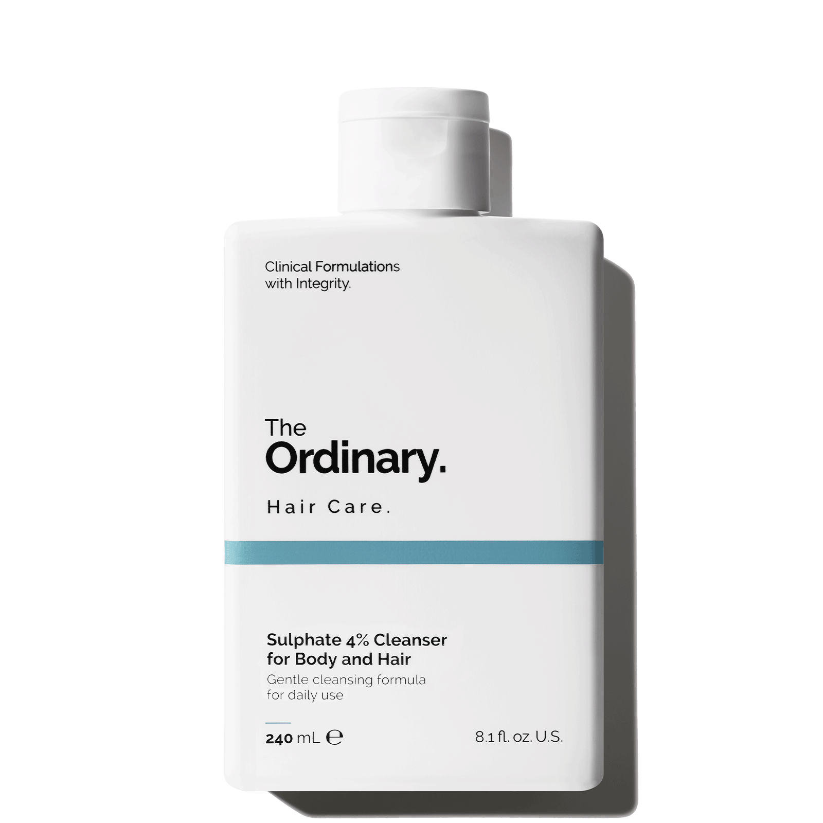Sulphate 4% Fragrance-Free Cleanser for Body and Hair eu240ml